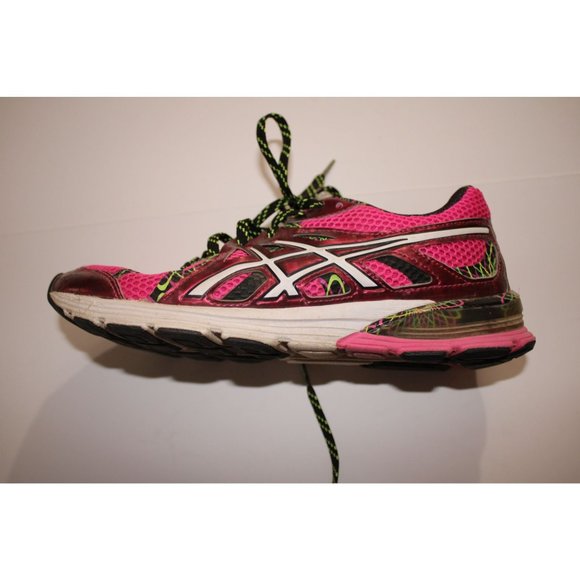ASICS womens running shoes pink size 7 - Picture 5 of 11